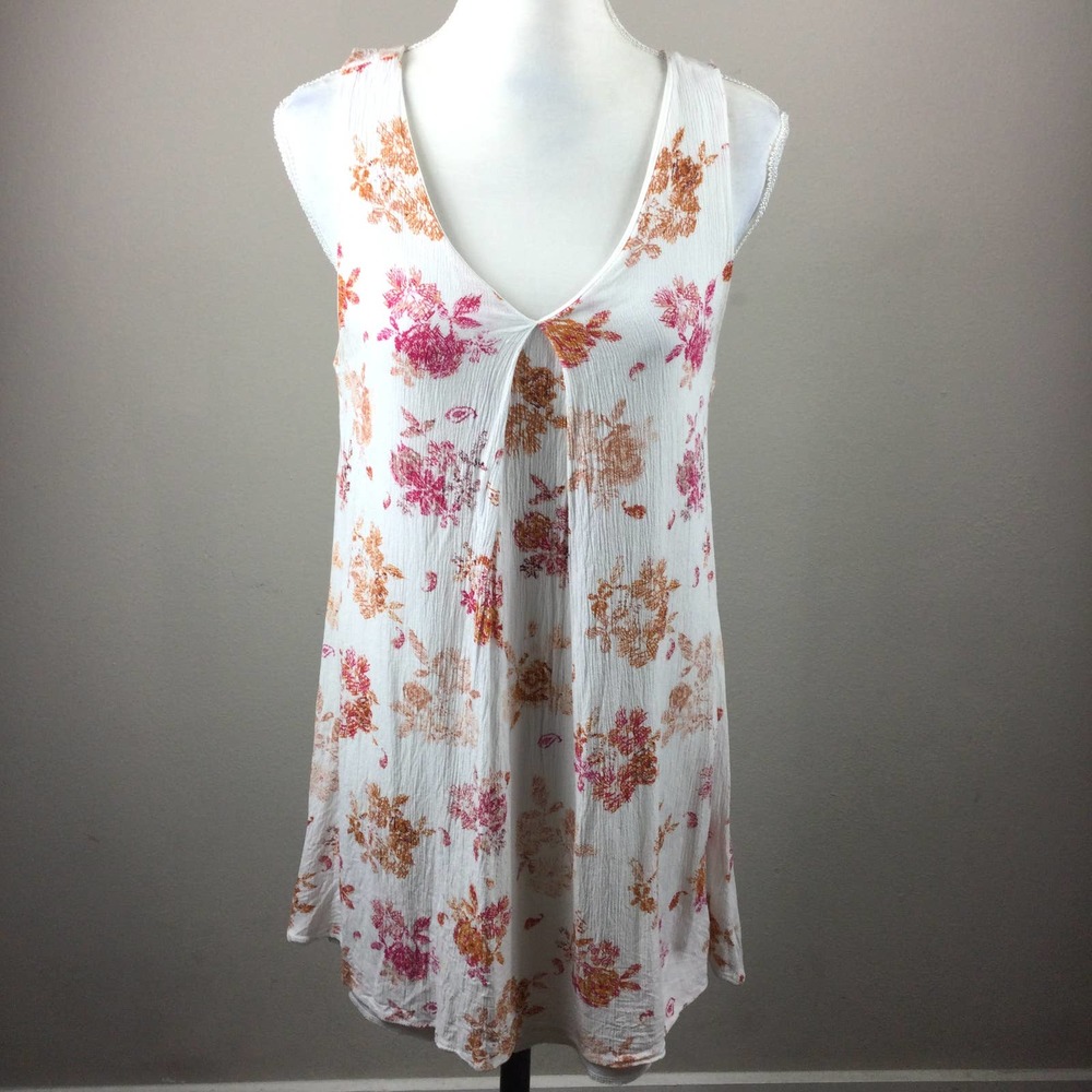 Honey Belle White V Neck Mini Dress